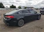 2017 Ford Fusion Se Black vin: 3FA6P0HD2HR205379
