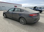 2017 Ford Fusion Se Gray vin: 3FA6P0HD2HR286707