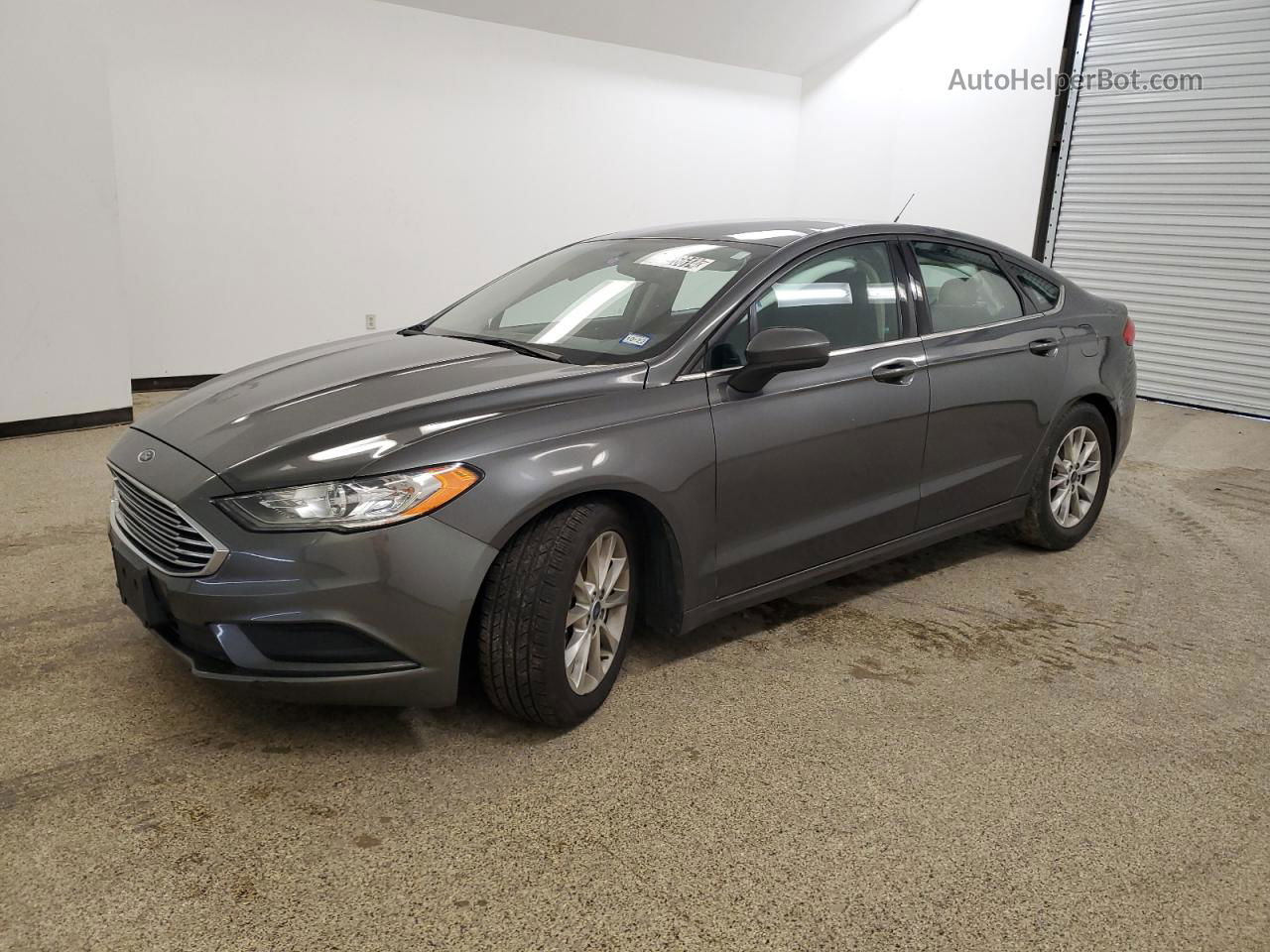 2017 Ford Fusion Se Charcoal vin: 3FA6P0HD2HR313016