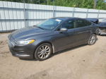 2017 Ford Fusion Se Серый vin: 3FA6P0HD2HR332410