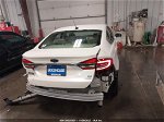 2018 Ford Fusion Se White vin: 3FA6P0HD2JR145108