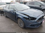 2018 Ford Fusion Se Синий vin: 3FA6P0HD2JR153600
