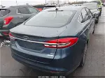2018 Ford Fusion Se Синий vin: 3FA6P0HD2JR153600