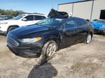 2018 Ford Fusion Se Black vin: 3FA6P0HD2JR174754