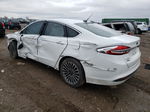 2018 Ford Fusion Se White vin: 3FA6P0HD2JR255821