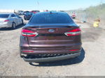 2019 Ford Fusion Se Brown vin: 3FA6P0HD2KR127631