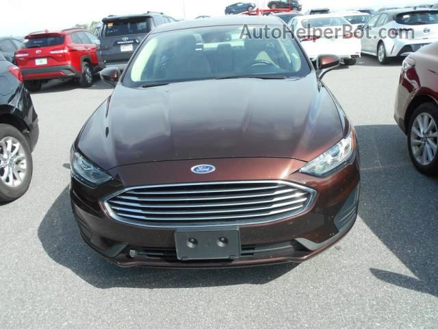 2019 Ford Fusion Se Красный vin: 3FA6P0HD2KR173525