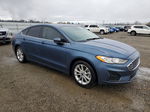 2019 Ford Fusion Se Blue vin: 3FA6P0HD2KR179325