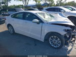 2019 Ford Fusion Se White vin: 3FA6P0HD2KR238888