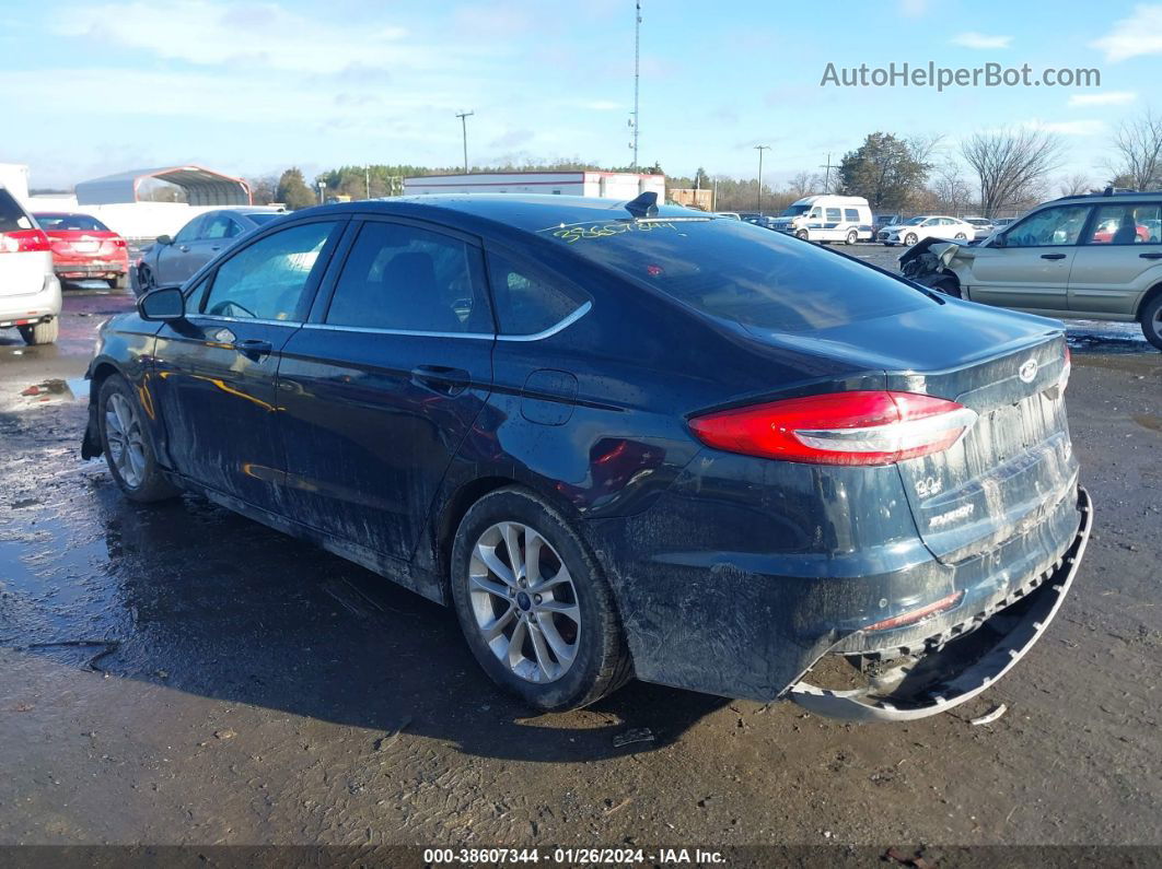 2020 Ford Fusion Se Gray vin: 3FA6P0HD2LR144186