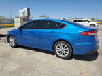 2020 Ford Fusion Se Blue vin: 3FA6P0HD2LR219405