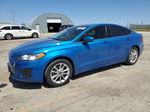 2020 Ford Fusion Se Blue vin: 3FA6P0HD2LR219405