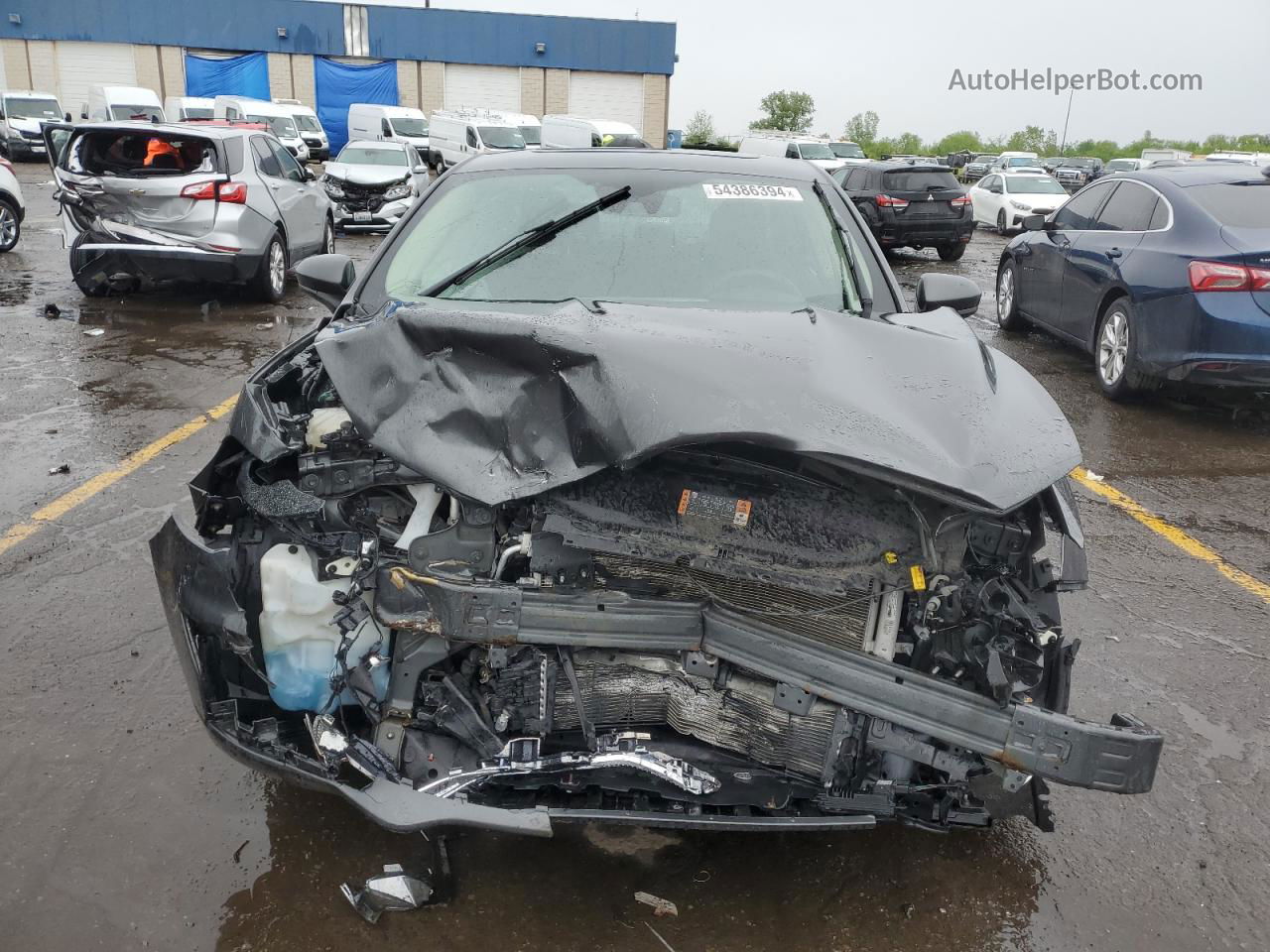 2020 Ford Fusion Se Gray vin: 3FA6P0HD2LR223647