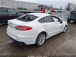 2020 Ford Fusion Se White vin: 3FA6P0HD2LR236396