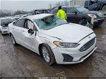 2020 Ford Fusion Se White vin: 3FA6P0HD2LR236396