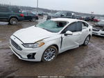 2020 Ford Fusion Se White vin: 3FA6P0HD2LR236396