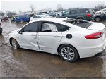 2020 Ford Fusion Se White vin: 3FA6P0HD2LR236396