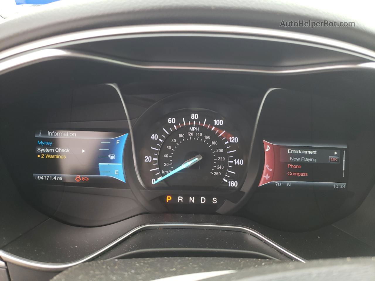 2014 Ford Fusion Se Черный vin: 3FA6P0HD3ER315465