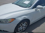 2014 Ford Fusion Se White vin: 3FA6P0HD3ER331410