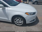 2014 Ford Fusion Se White vin: 3FA6P0HD3ER331410