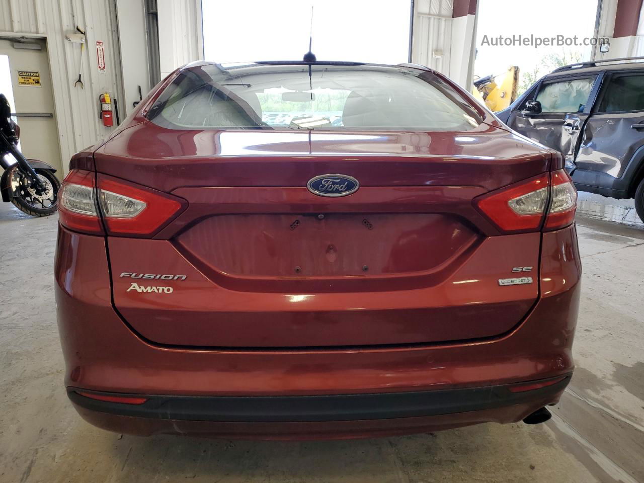 2014 Ford Fusion Se Оранжевый vin: 3FA6P0HD3ER353259