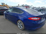 2014 Ford Fusion Se Blue vin: 3FA6P0HD3ER357022