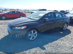 2015 Ford Fusion Se Black vin: 3FA6P0HD3FR128860