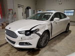 2015 Ford Fusion Se White vin: 3FA6P0HD3FR136408