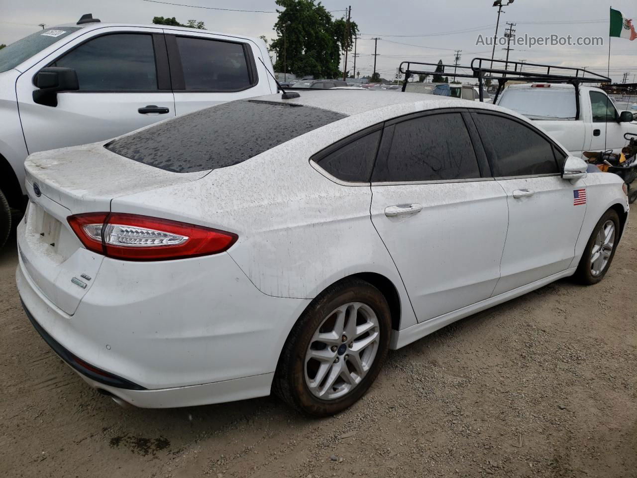 2015 Ford Fusion Se Двухцветный vin: 3FA6P0HD3FR137137