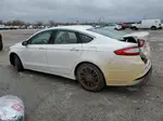 2015 Ford Fusion Se White vin: 3FA6P0HD3FR169747