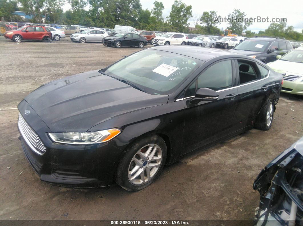 2015 Ford Fusion Se Gray vin: 3FA6P0HD3FR241613