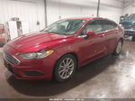 2017 Ford Fusion Se Red vin: 3FA6P0HD3HR109907