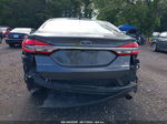 2018 Ford Fusion Se Gray vin: 3FA6P0HD3JR142640