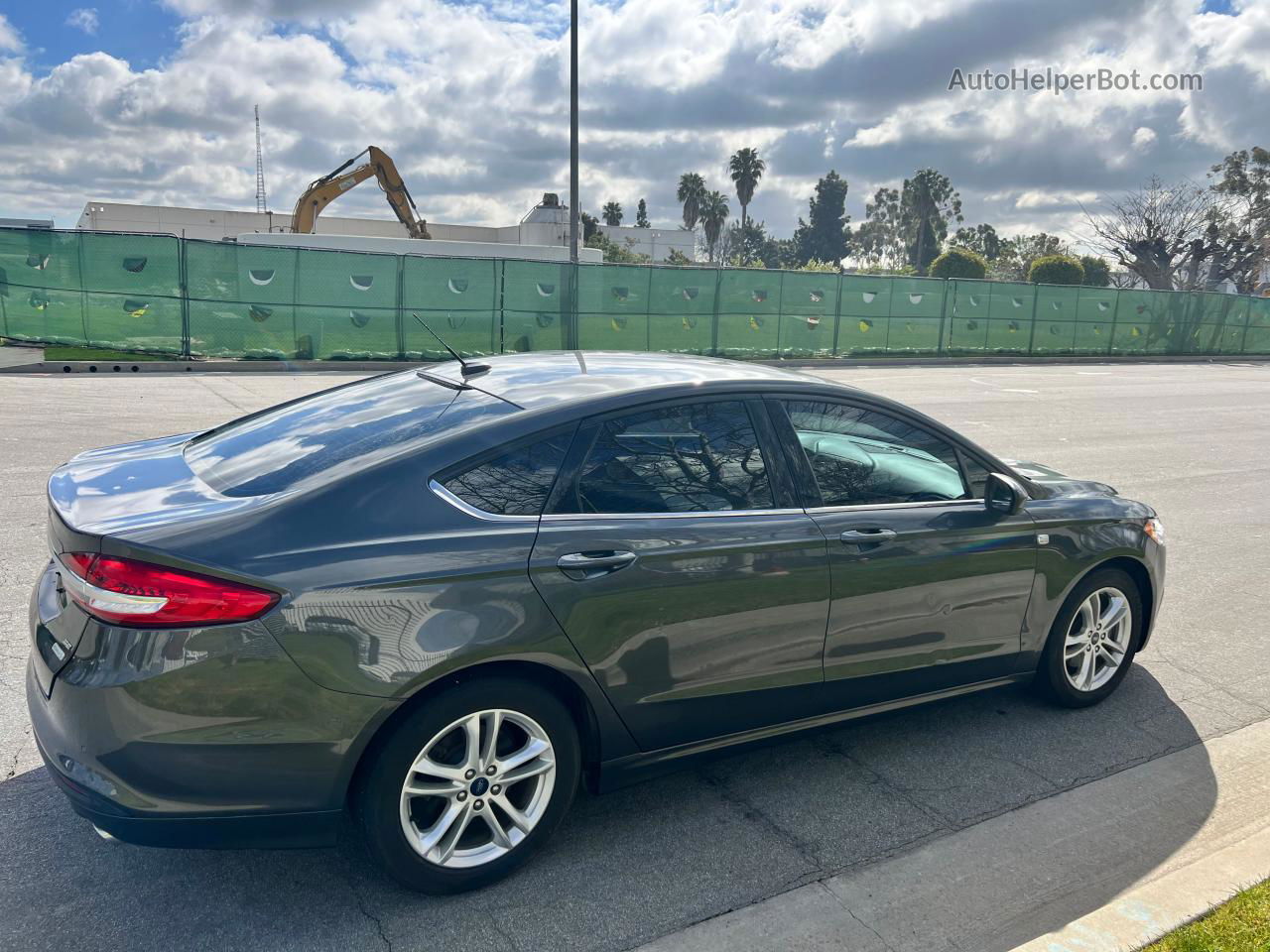 2018 Ford Fusion Se Black vin: 3FA6P0HD3JR143934