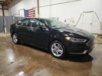 2018 Ford Fusion Se Черный vin: 3FA6P0HD3JR177811