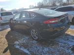 2018 Ford Fusion Se Black vin: 3FA6P0HD3JR199940