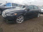 2018 Ford Fusion Se Black vin: 3FA6P0HD3JR211052