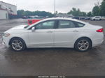 2018 Ford Fusion Se Белый vin: 3FA6P0HD3JR227753