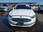 2018 Ford Fusion Se White vin: 3FA6P0HD3JR253558