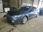 2018 Ford Fusion Se Blue vin: 3FA6P0HD3JR266939