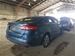 2018 Ford Fusion Se Синий vin: 3FA6P0HD3JR266939