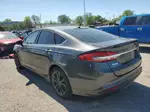 2018 Ford Fusion Se Gray vin: 3FA6P0HD3JR272434