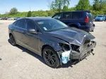 2018 Ford Fusion Se Gray vin: 3FA6P0HD3JR272434