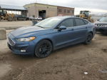 2019 Ford Fusion Se Blue vin: 3FA6P0HD3KR108327