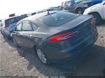 2019 Ford Fusion Se Gray vin: 3FA6P0HD3KR128366