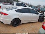 2019 Ford Fusion Se White vin: 3FA6P0HD3KR160542