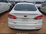 2019 Ford Fusion Se White vin: 3FA6P0HD3KR160542