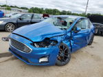 2019 Ford Fusion Se Blue vin: 3FA6P0HD3KR231142