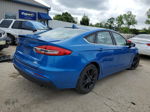 2019 Ford Fusion Se Blue vin: 3FA6P0HD3KR231142