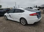 2019 Ford Fusion Se White vin: 3FA6P0HD3KR238964